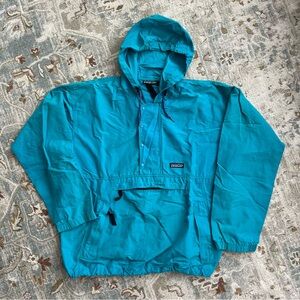 Patagonia Men's Teal Windbreaker Jacket